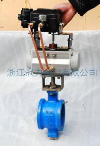 氣動(dòng)V型調(diào)節(jié)球閥能為工業(yè)干什么？