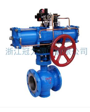 法蘭式V型球閥節(jié)流、控流
